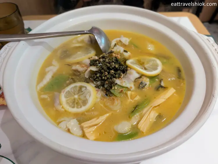 Golden Broth Sour and Spice Fish