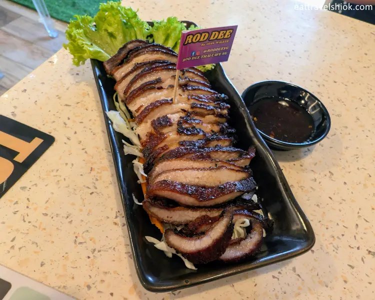 Rod Dee Thai Cafe 9 Grill Pork Collar