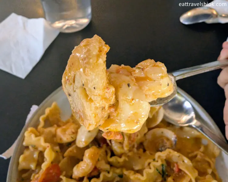 Cod Fish and Prawns