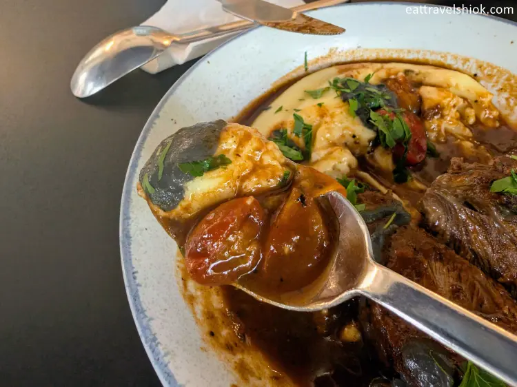 Truffle Puree, Mashed Potato, Tomates