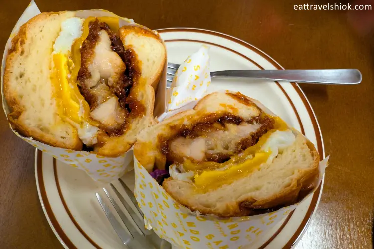 Chicken Karaage Sando