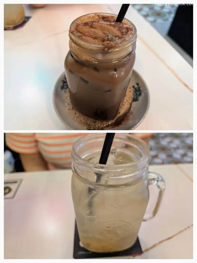 JUWei Old Nanyang Coffee Shop 4 Yuzu Fizz & Ho Kar Sai Drinks