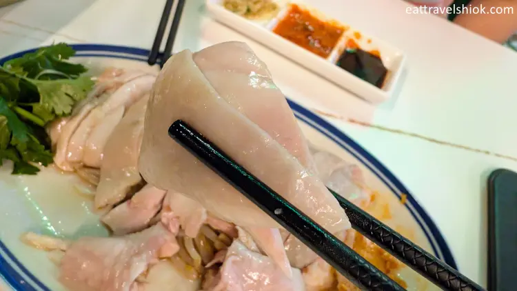 JUWei Old Nanyang Coffee Shop 7 Steamed Chicken