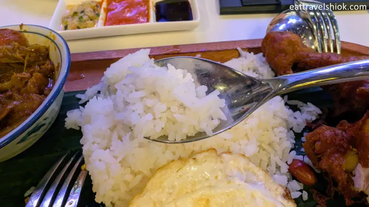 JUWei Old Nanyang Coffee Shop 17 Coconut Rice